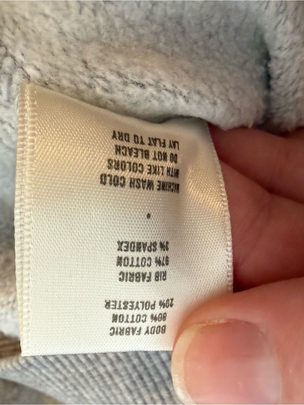 Tracksmith Sweatshirt Gray and Blue - Picture 3 of 6